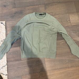 Theory Riland Pique Z Eco Breach Crewneck Sweater NWOT